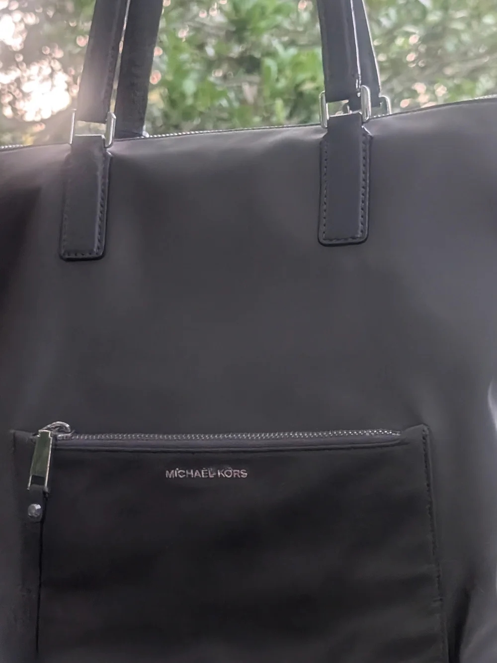 Michael Kors Men’s Black Nylon Tote Bag